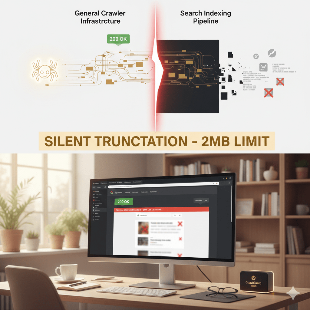 Googlebot 2mb indexing limit 2026 - separating the General Crawler Infrastructure from the Search Indexing Pipeline - Attila's Blog